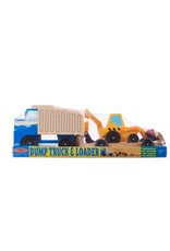 MELISSA & DOUG MD2757 DUMP TRUCK & LOADER