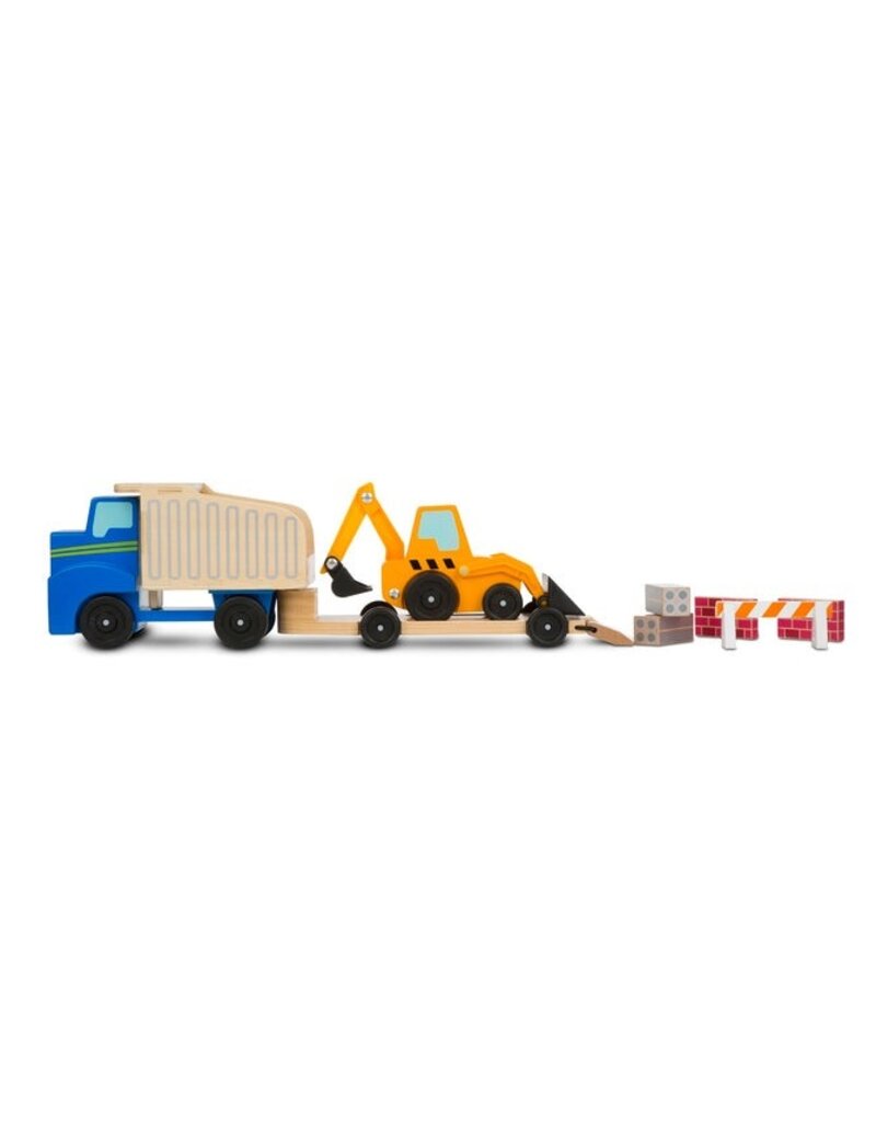MELISSA & DOUG MD2757 DUMP TRUCK & LOADER
