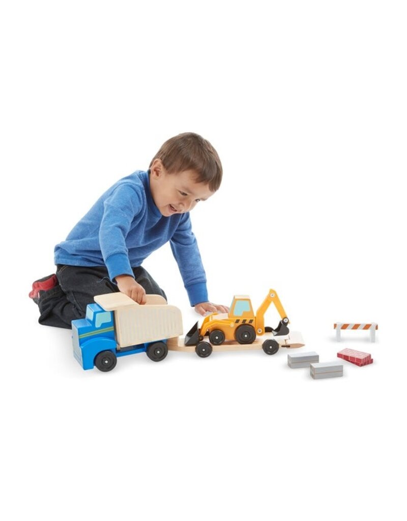 MELISSA & DOUG MD2757 DUMP TRUCK & LOADER