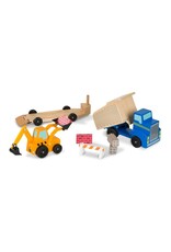 MELISSA & DOUG MD2757 DUMP TRUCK & LOADER