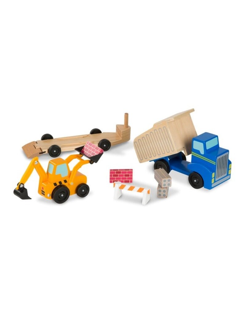 MELISSA & DOUG MD2757 DUMP TRUCK & LOADER