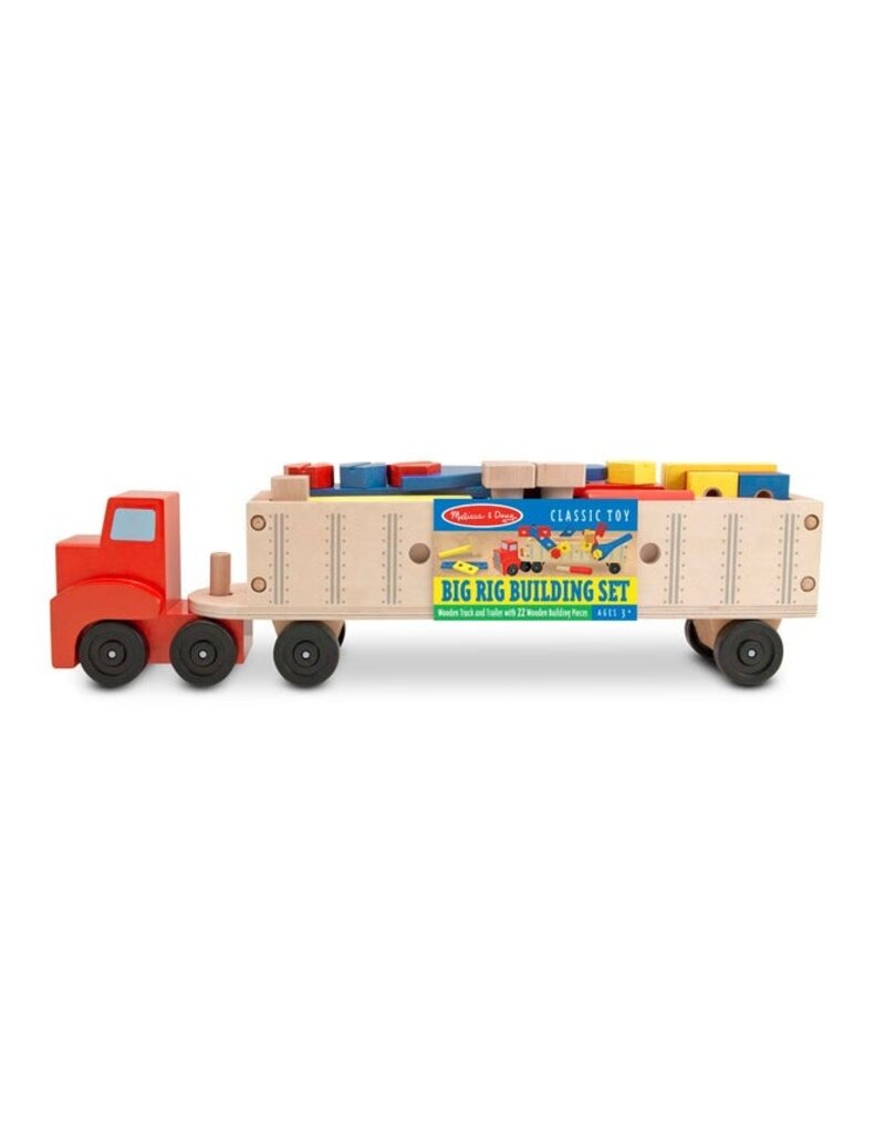 MELISSA & DOUG MD2758 BIG RIG BUILDING SET