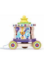 MELISSA & DOUG MD3616 CAROUSEL PULL TOY