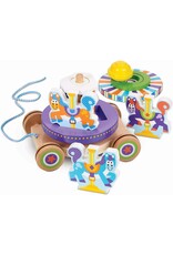 MELISSA & DOUG MD3616 CAROUSEL PULL TOY