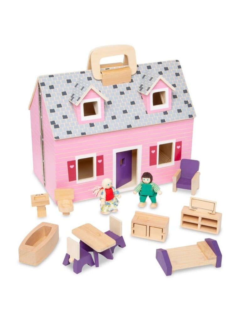 MELISSA & DOUG MD3701 FOLD & GO DOLLHOUSE