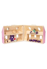 MELISSA & DOUG MD3701 FOLD & GO DOLLHOUSE