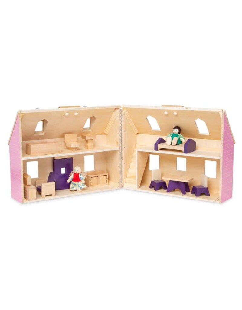 MELISSA & DOUG MD3701 FOLD & GO DOLLHOUSE