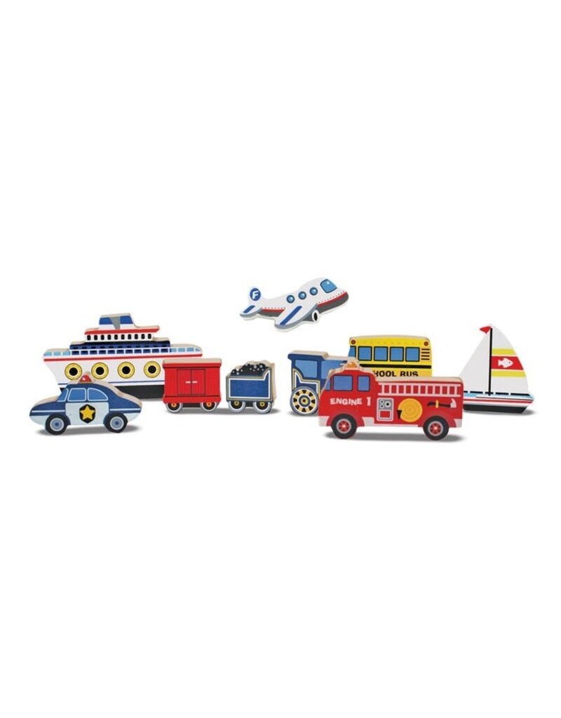 MELISSA & DOUG MD3725 VEHICLES CHUNKY PUZZLE