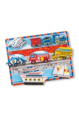 MELISSA & DOUG MD3725 VEHICLES CHUNKY PUZZLE