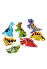 MELISSA & DOUG MD3747 DINOSAURS CHUNKY PUZZLE