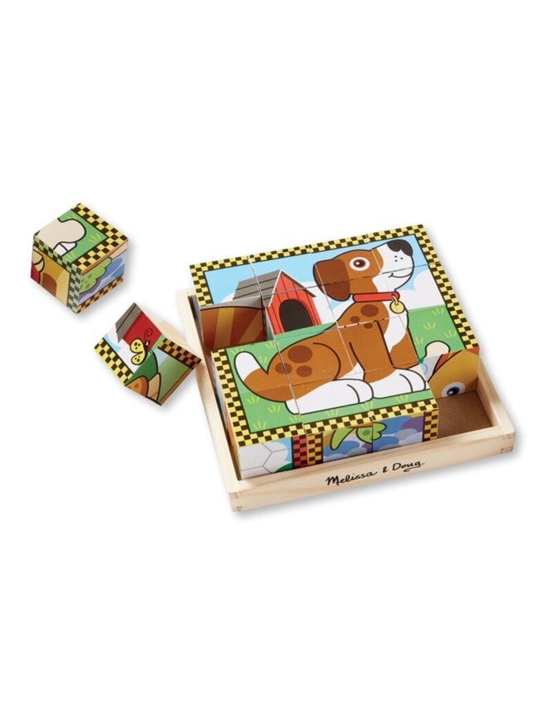 MELISSA & DOUG MD3771 PETS CUBE PUZZLE