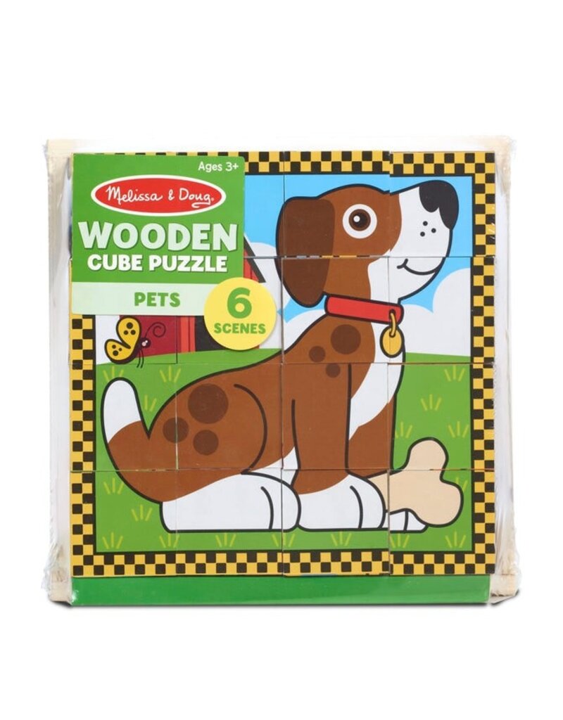 MELISSA & DOUG MD3771 PETS CUBE PUZZLE