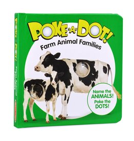 MELISSA & DOUG MD31353 POKE-A-DOT FARM ANIMAL FAMILIES