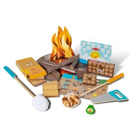 MELISSA & DOUG MD30822 LETS EXPLORE CAMPFIRE S'MORES PLAYSET