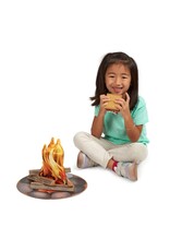 MELISSA & DOUG MD30822 LETS EXPLORE CAMPFIRE S'MORES PLAYSET