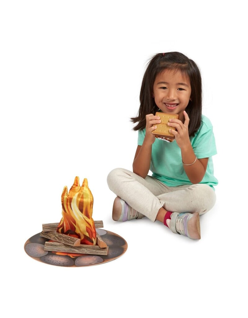 MELISSA & DOUG MD30822 LETS EXPLORE CAMPFIRE S'MORES PLAYSET