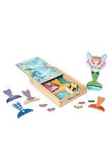 MELISSA & DOUG MD30320 MERMAID MAGNETIC DRESS-UP PLAY SET