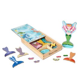 MELISSA & DOUG MD30320 MERMAID MAGNETIC DRESS-UP PLAY SET