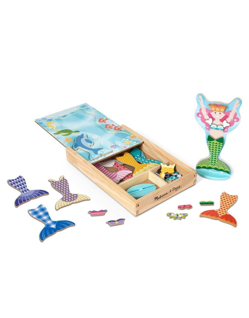 MELISSA & DOUG MD30320 MERMAID MAGNETIC DRESS-UP PLAY SET