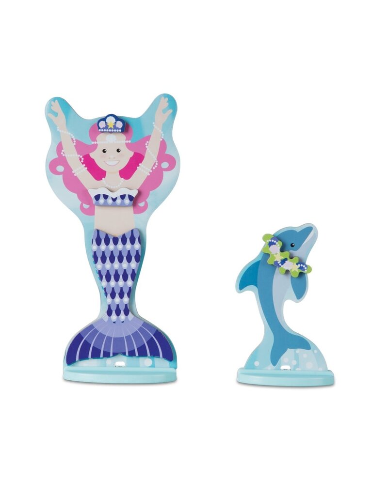 MELISSA & DOUG MD30320 MERMAID MAGNETIC DRESS-UP PLAY SET
