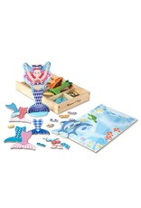 MELISSA & DOUG MD30320 MERMAID MAGNETIC DRESS-UP PLAY SET