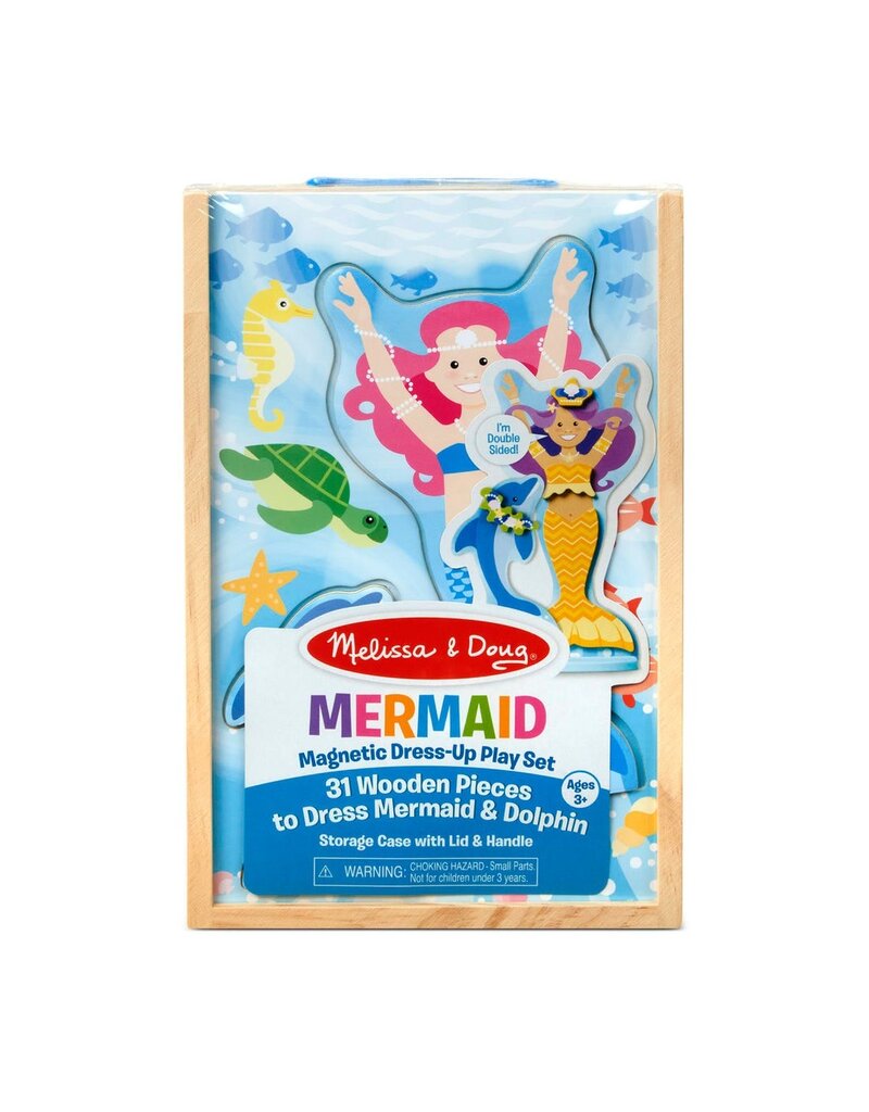 MELISSA & DOUG MD30320 MERMAID MAGNETIC DRESS-UP PLAY SET