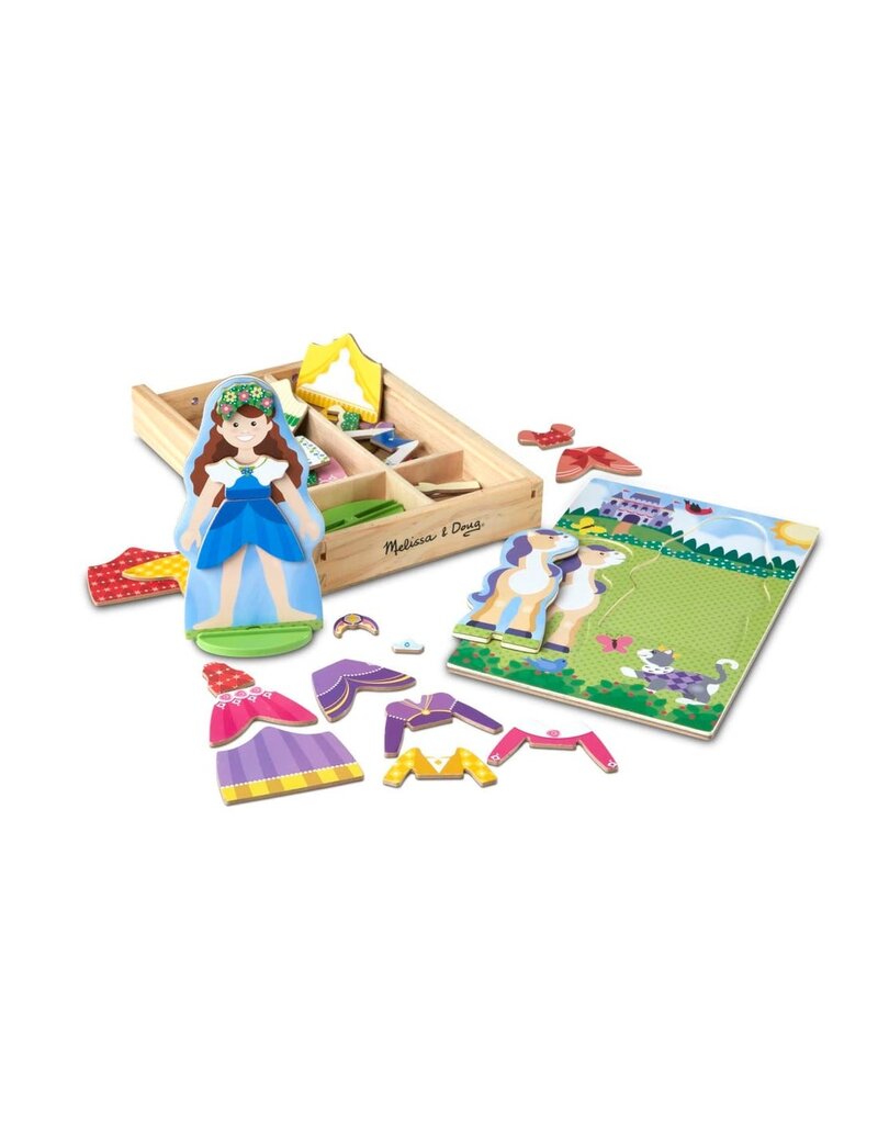 MELISSA & DOUG MD30321 PRINCESS MAGNETIC DRESS-UP PLAY SET