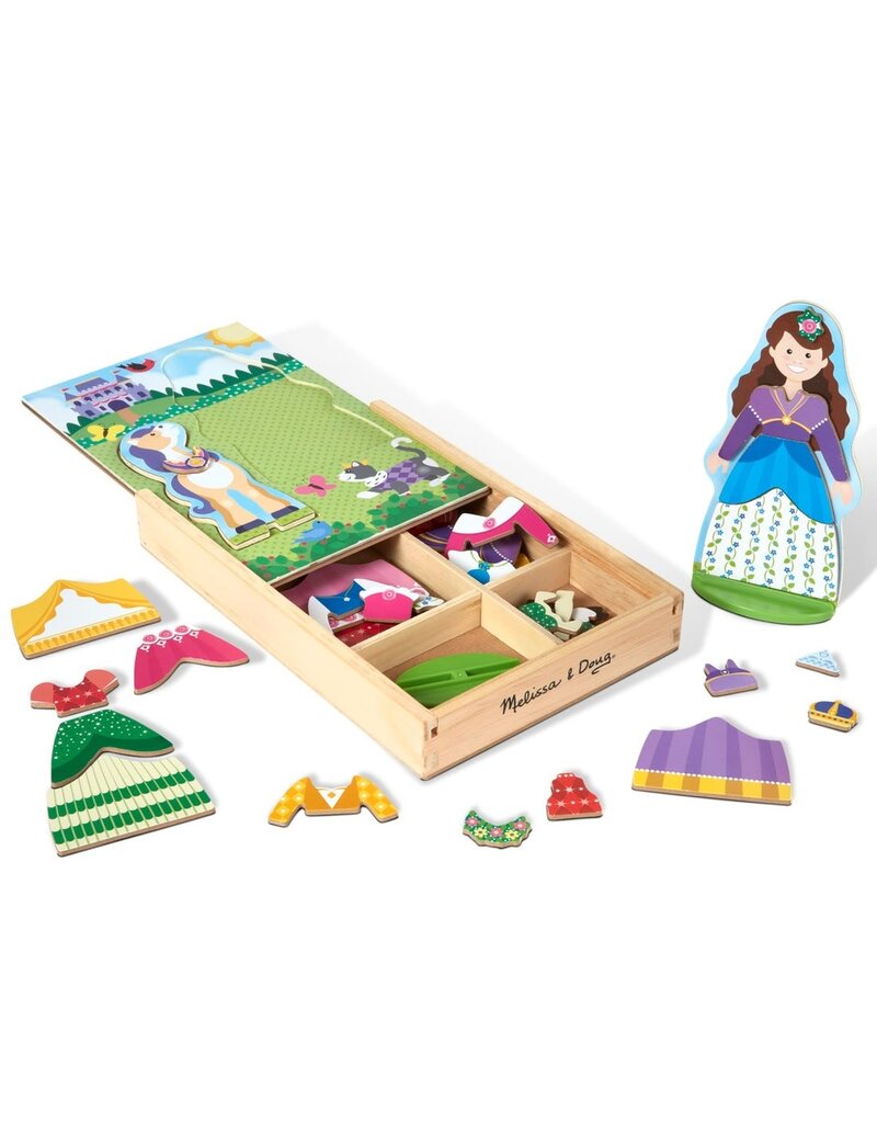MELISSA & DOUG MD30321 PRINCESS MAGNETIC DRESS-UP PLAY SET