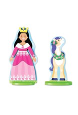 MELISSA & DOUG MD30321 PRINCESS MAGNETIC DRESS-UP PLAY SET
