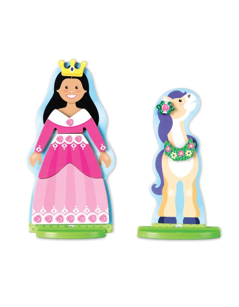 MELISSA & DOUG MD30321 PRINCESS MAGNETIC DRESS-UP PLAY SET