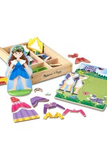 MELISSA & DOUG MD30321 PRINCESS MAGNETIC DRESS-UP PLAY SET