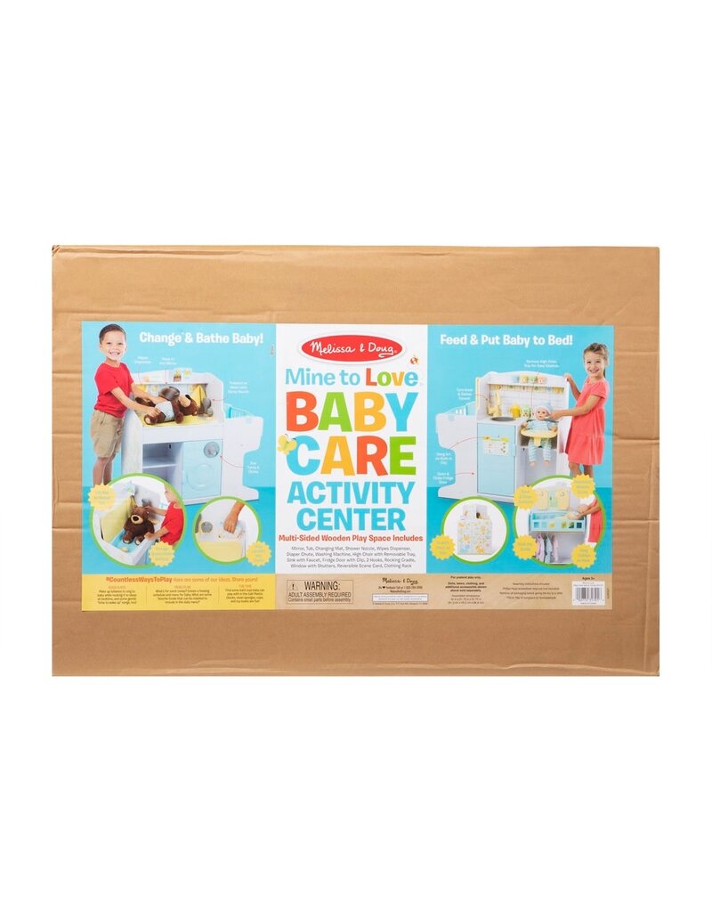 MELISSA & DOUG MD31701 BABY CARE ACTIVITY CENTER