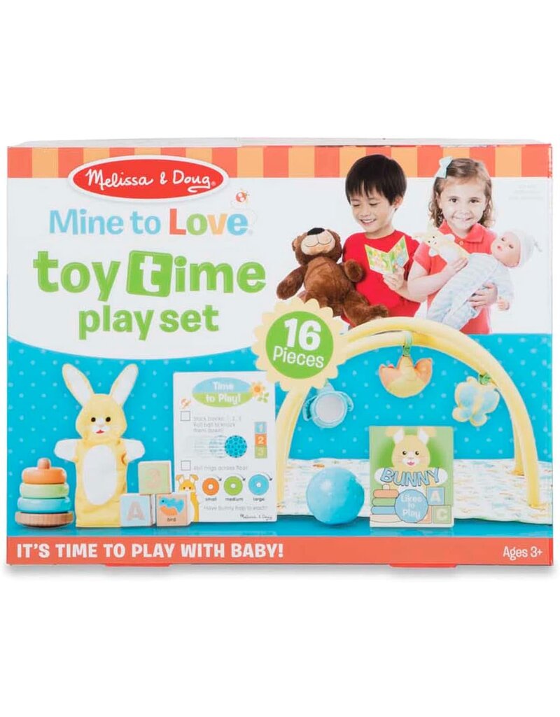 MELISSA & DOUG MD31706 MINE TO LOVE TOY TIME PLAY SET