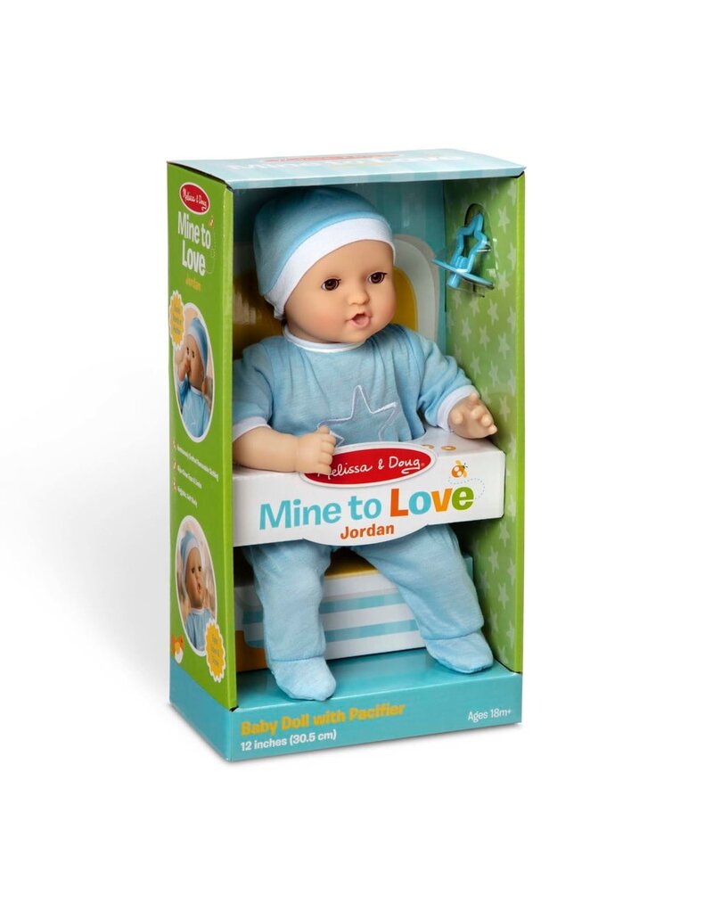 MELISSA & DOUG MD31712 MINE TO LOVE JORDAN - 12" DOLL
