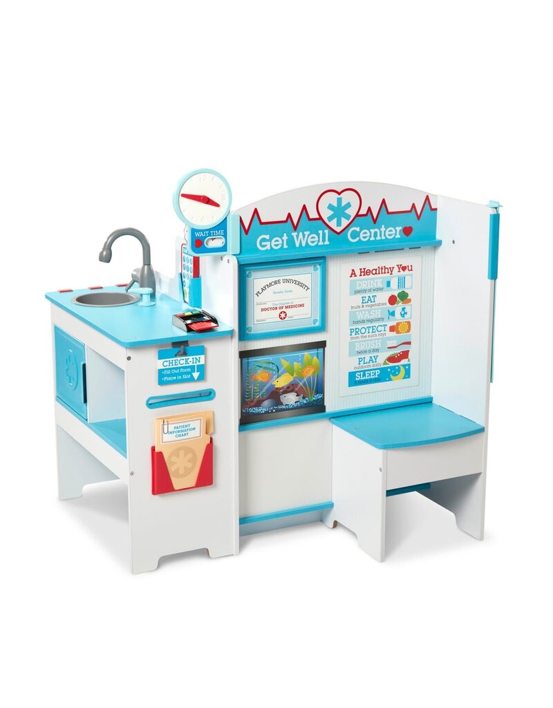 MELISSA & DOUG MD31800 GET WELL DOCTOR ACTIVITY CENTER