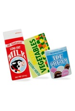 MELISSA & DOUG MD50526 WOODEN FRIDGE FOOD