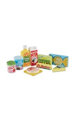 MELISSA & DOUG MD50526 WOODEN FRIDGE FOOD