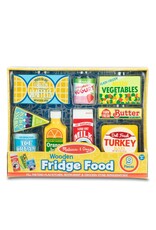 MELISSA & DOUG MD50526 WOODEN FRIDGE FOOD