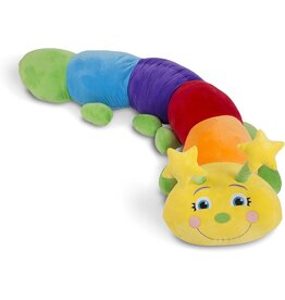 MELISSA & DOUG MD8818 JUMBO RAINBOW CATERPILLAR PLUSH ANIMAL