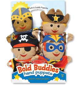 MELISSA & DOUG MD9087 BOLD BUDDIES HAND PUPPETS