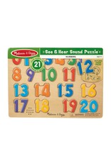 MELISSA & DOUG MD339 NUMBERS SOUND PUZZLE