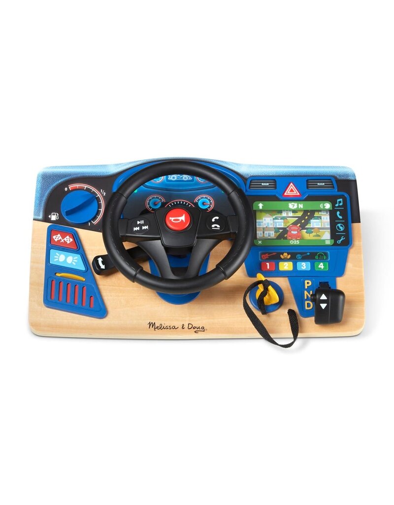 MELISSA & DOUG MD31705 VROOM & ZOOM INTERACTIVE DASHBOARD