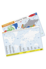 MELISSA & DOUG MD5017 WORLD MAP MAT