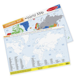 MELISSA & DOUG MD5017 WORLD MAP MAT