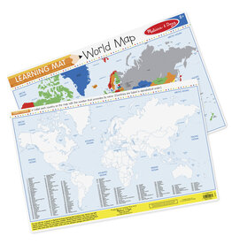 MELISSA & DOUG MD5042 WORLD MAP MAT