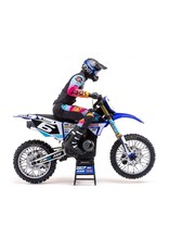 LOSI LOS06000T2 1/4 PROMOTO-MX MOTORCYCLE RTR, CLUB MX (BLUE)