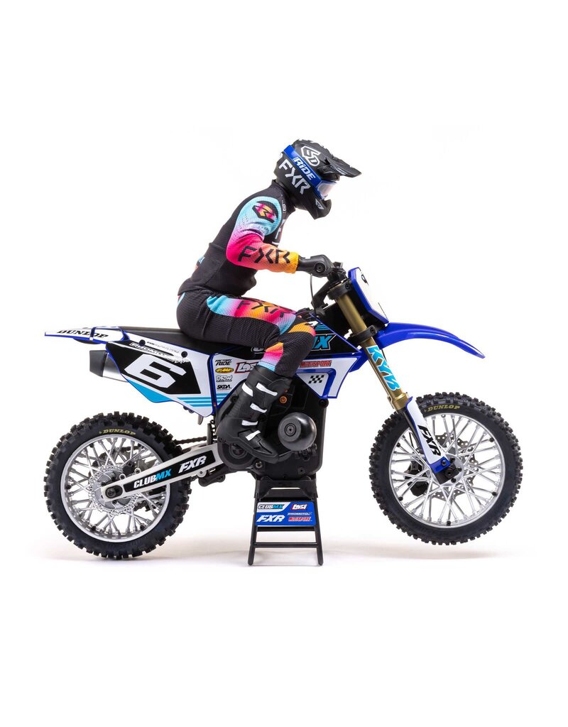 LOSI LOS06000T2 1/4 PROMOTO-MX MOTORCYCLE RTR, CLUB MX (BLUE)