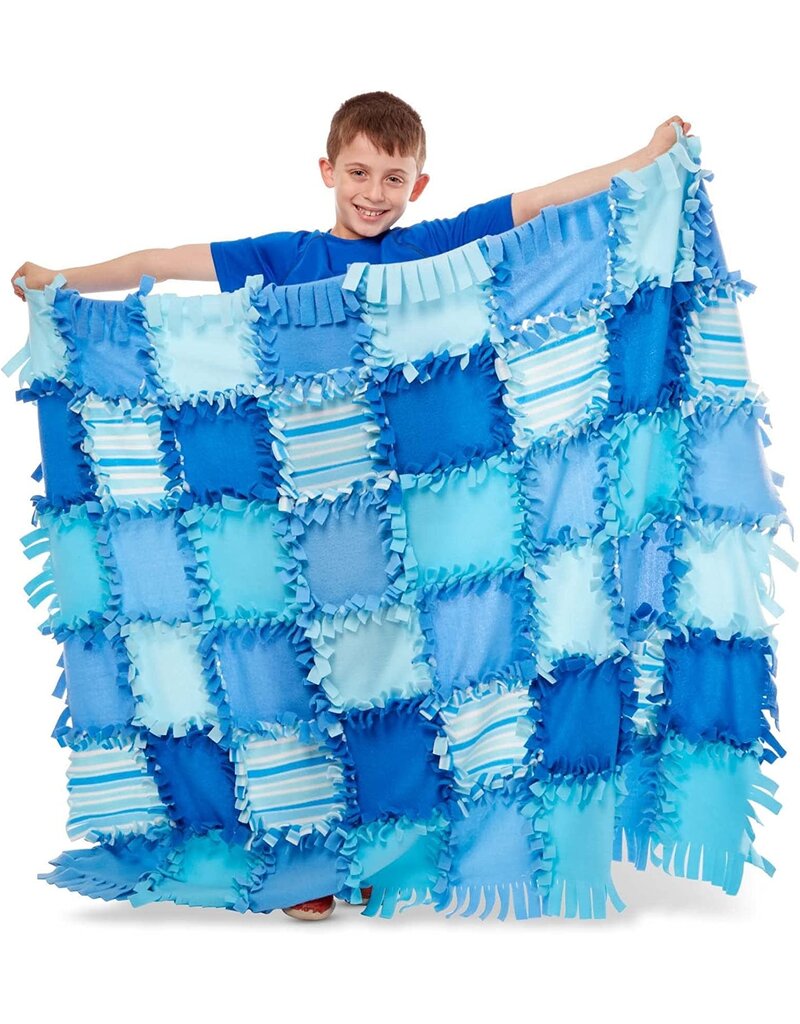 MELISSA & DOUG MD30096 CREATED BY ME -STRIPED FLEECE QUILT