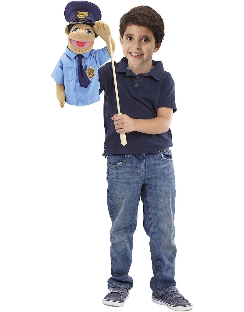 MELISSA & DOUG MD30351 POLICLE OFFICER - PUPPET