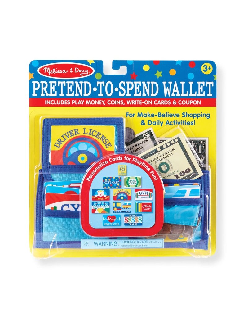 MELISSA & DOUG MD2388 PRETEND-TO-SPEND WALLET